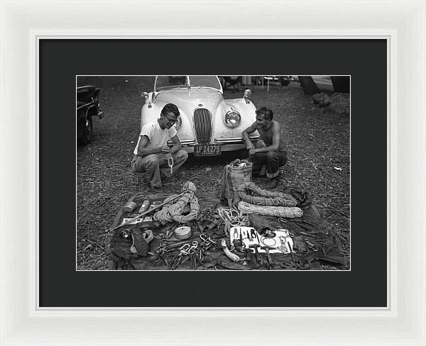 Warren Harding and Frank Tarver | Framed Photo Print