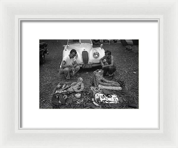 Warren Harding and Frank Tarver | Framed Photo Print