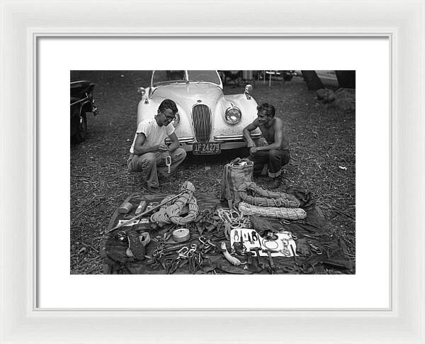 Warren Harding and Frank Tarver | Framed Photo Print