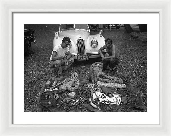 Warren Harding and Frank Tarver | Framed Photo Print