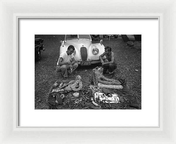 Warren Harding and Frank Tarver | Framed Photo Print