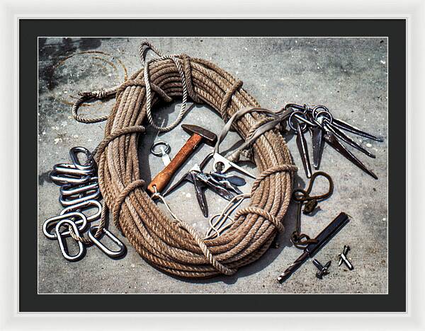 Warren Harding's El Cap Rack | Framed Photo Print