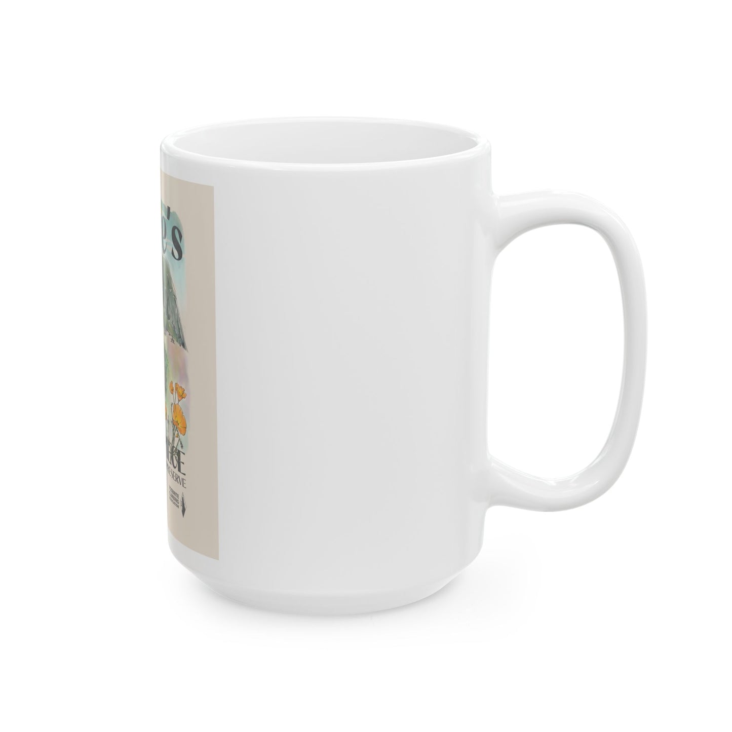 Nature's Masterpiece Ceramic Mug - Perfect Gift for Yosemite Lovers