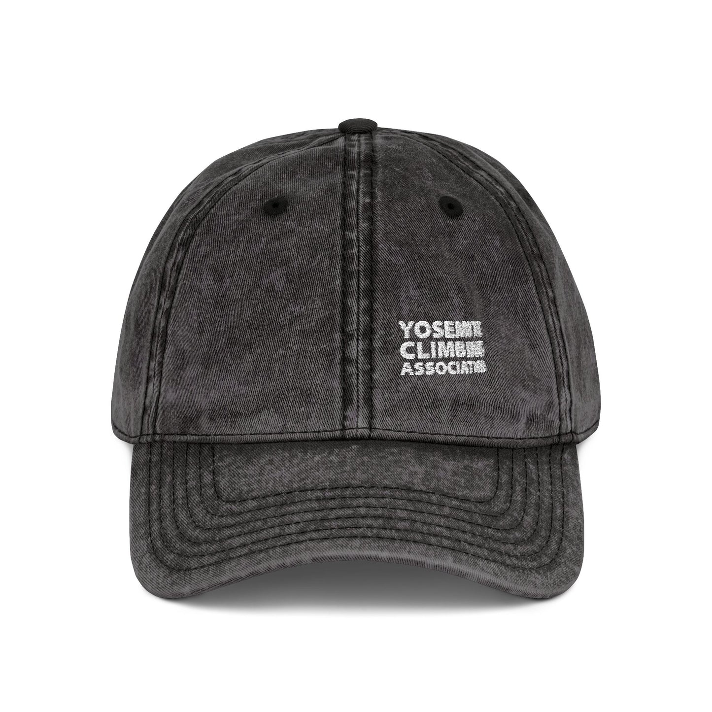 Vintage Yosemite Climbers Association Embroidered Cap - - Retro Style Hat
