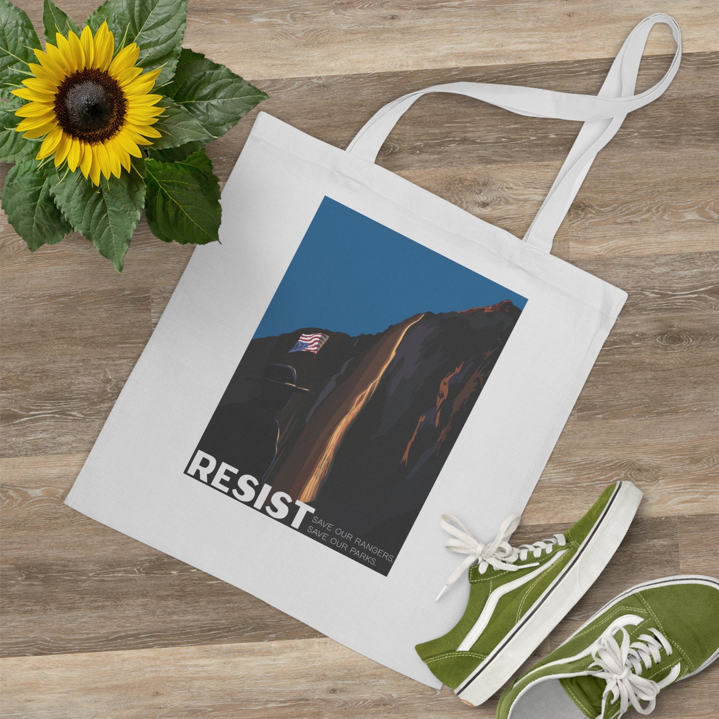 Resist Tote Bag | Eco-Friendly Bag for Nature Lovers & Activists