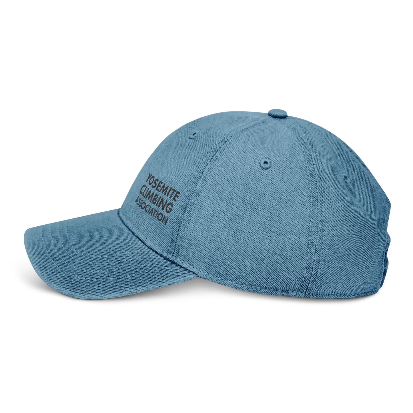 Yosemite Climbing Association Denim Hat with Embroidered YCA Logo