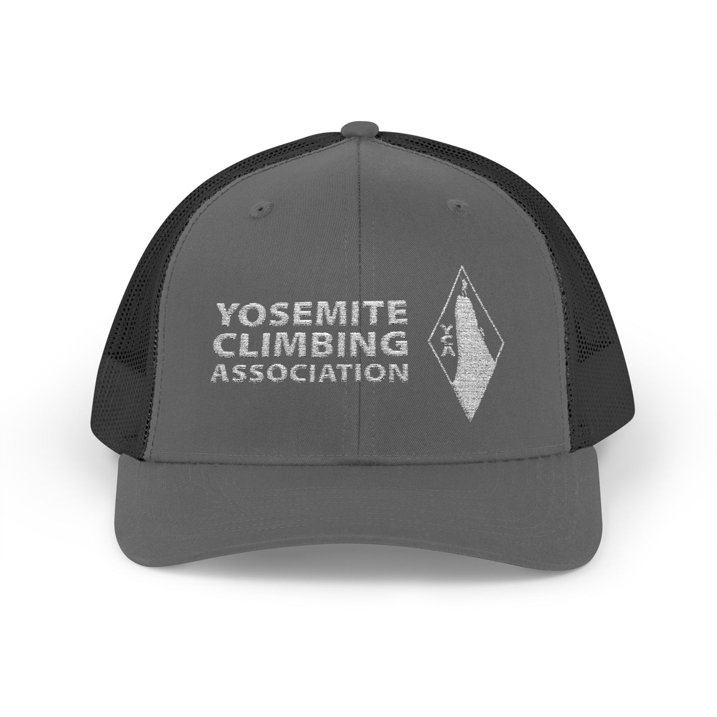 Yosemite Climbing Association Snapback Trucker Cap, Silk Screen Logo
