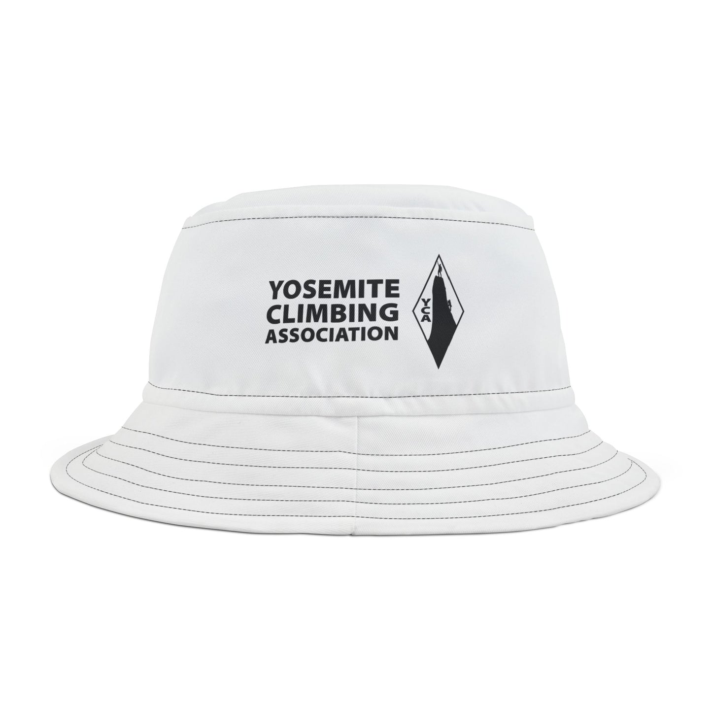 Yosemite Climbing Association Bucket Hat with Silk Screened logo