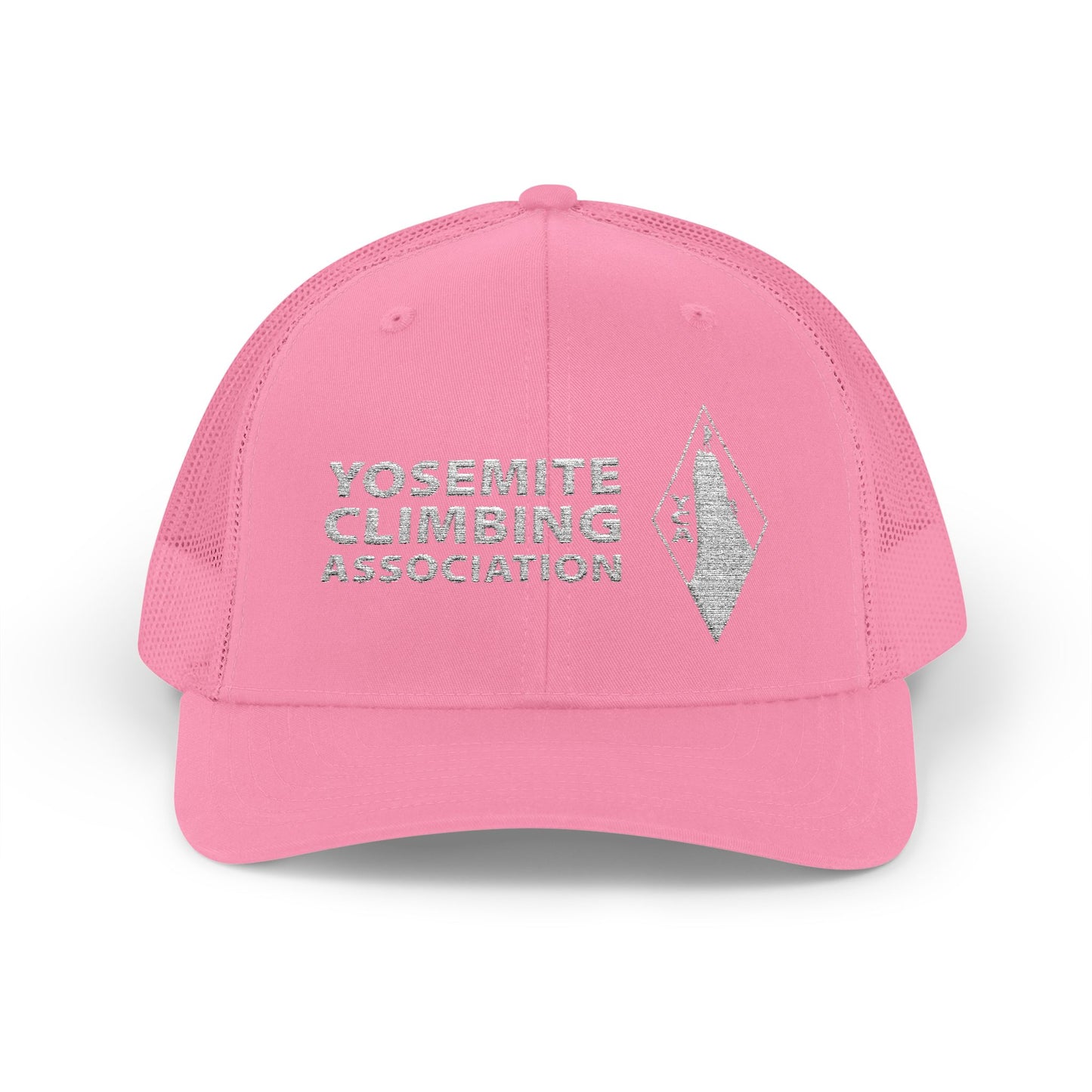 Yosemite Climbing Association Snapback Trucker Cap, Silk Screen Logo