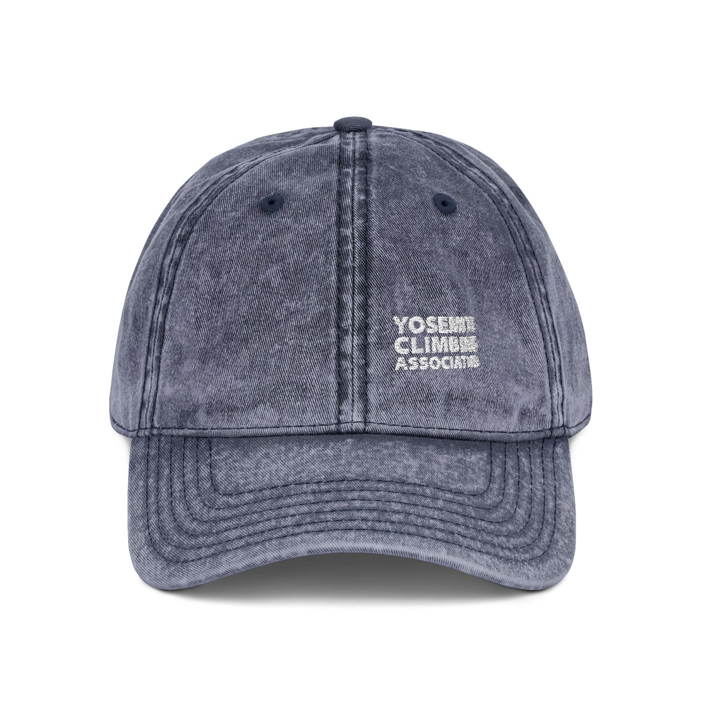 Vintage Yosemite Climbers Association Embroidered Cap - - Retro Style Hat