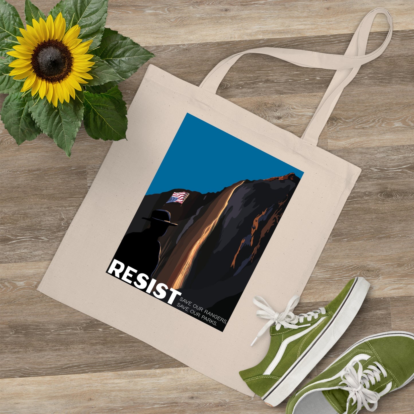 Resist Tote Bag | Eco-Friendly Bag for Nature Lovers & Activists