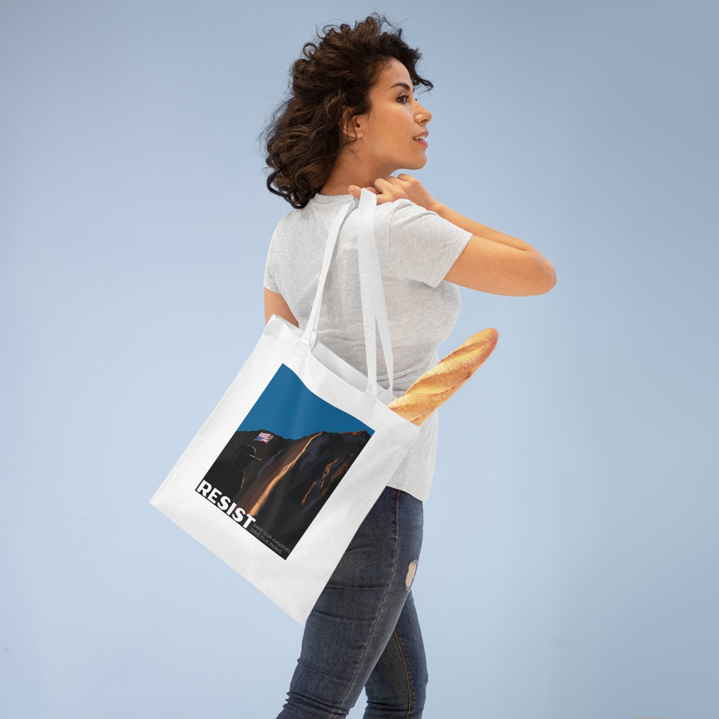 Resist Tote Bag | Eco-Friendly Bag for Nature Lovers & Activists