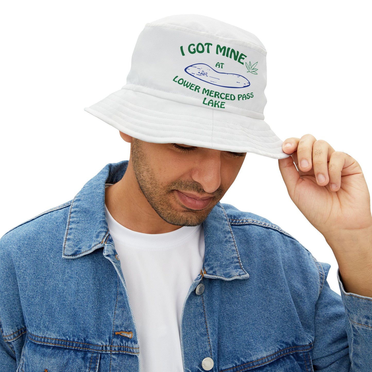 I GOT MINE AT LOWER MERCED PASS LAKE | Bucket Hat | If you know...you know.