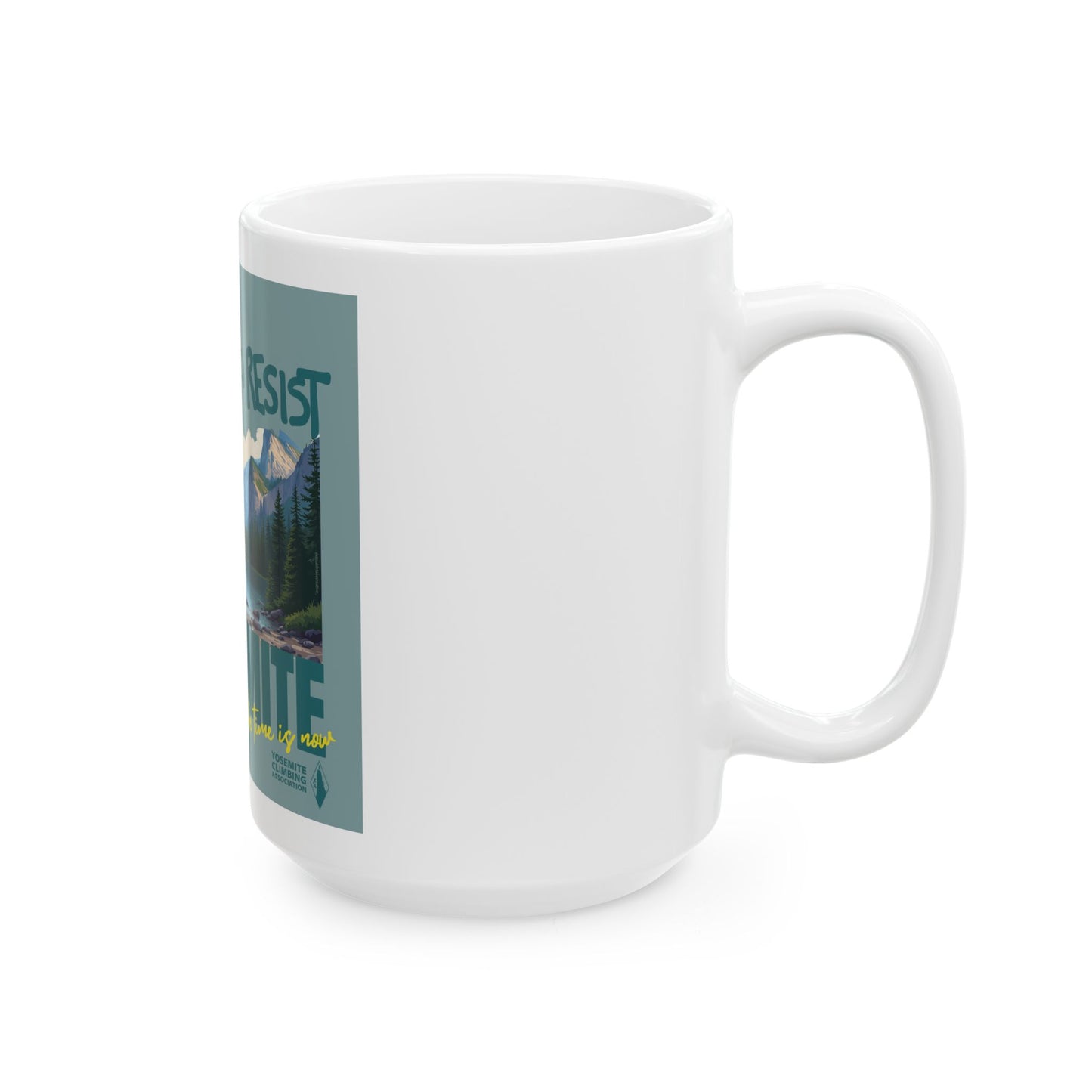 Ceramic Mug - Protect & Resist Design. 15oz.