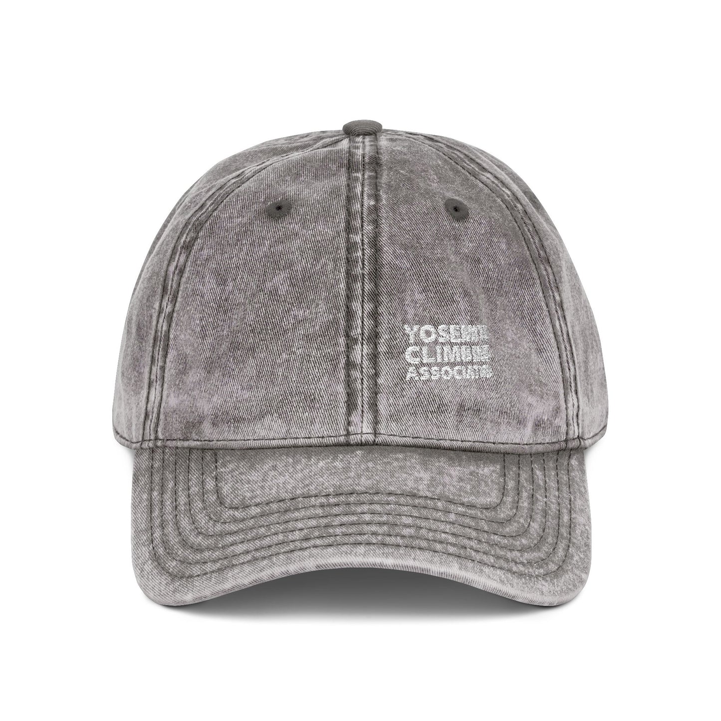 Vintage Yosemite Climbers Association Embroidered Cap - - Retro Style Hat