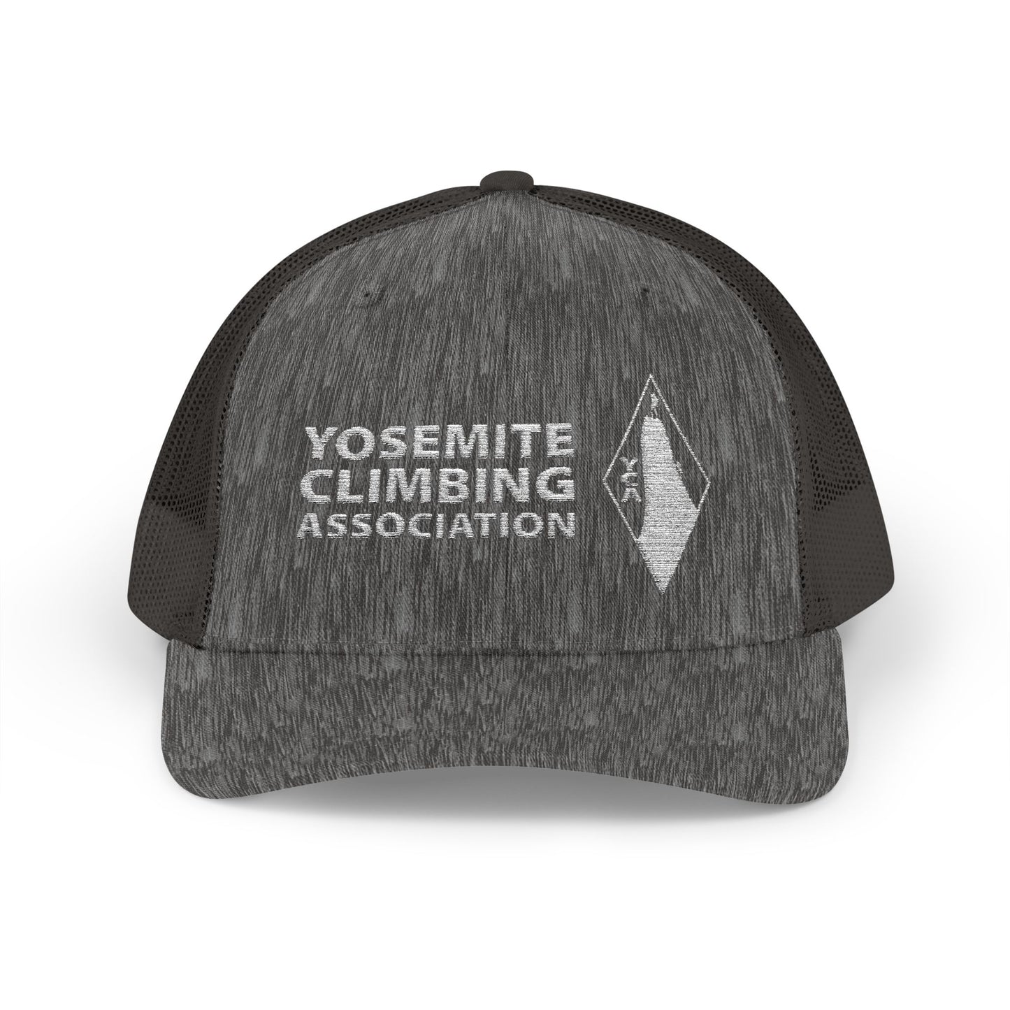 Yosemite Climbing Association Snapback Trucker Cap, Silk Screen Logo