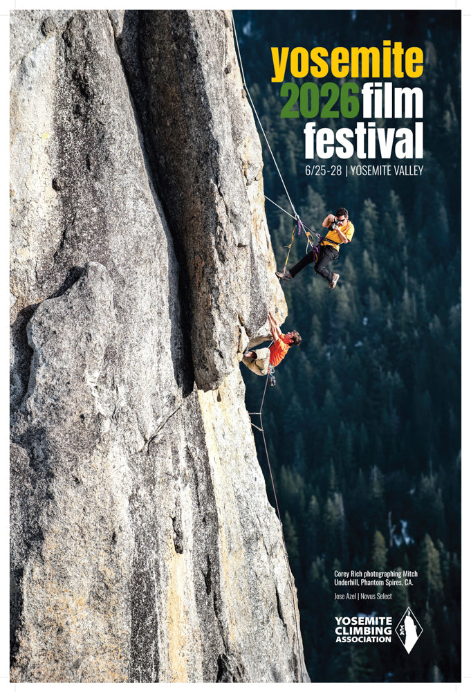Yosemite Film Festival 2026 — Cory Rich | 20x30 Poster