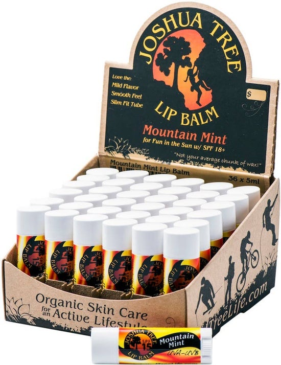 Joshua Tree Mountain Mint SPF 18+ Lip Balm 2017