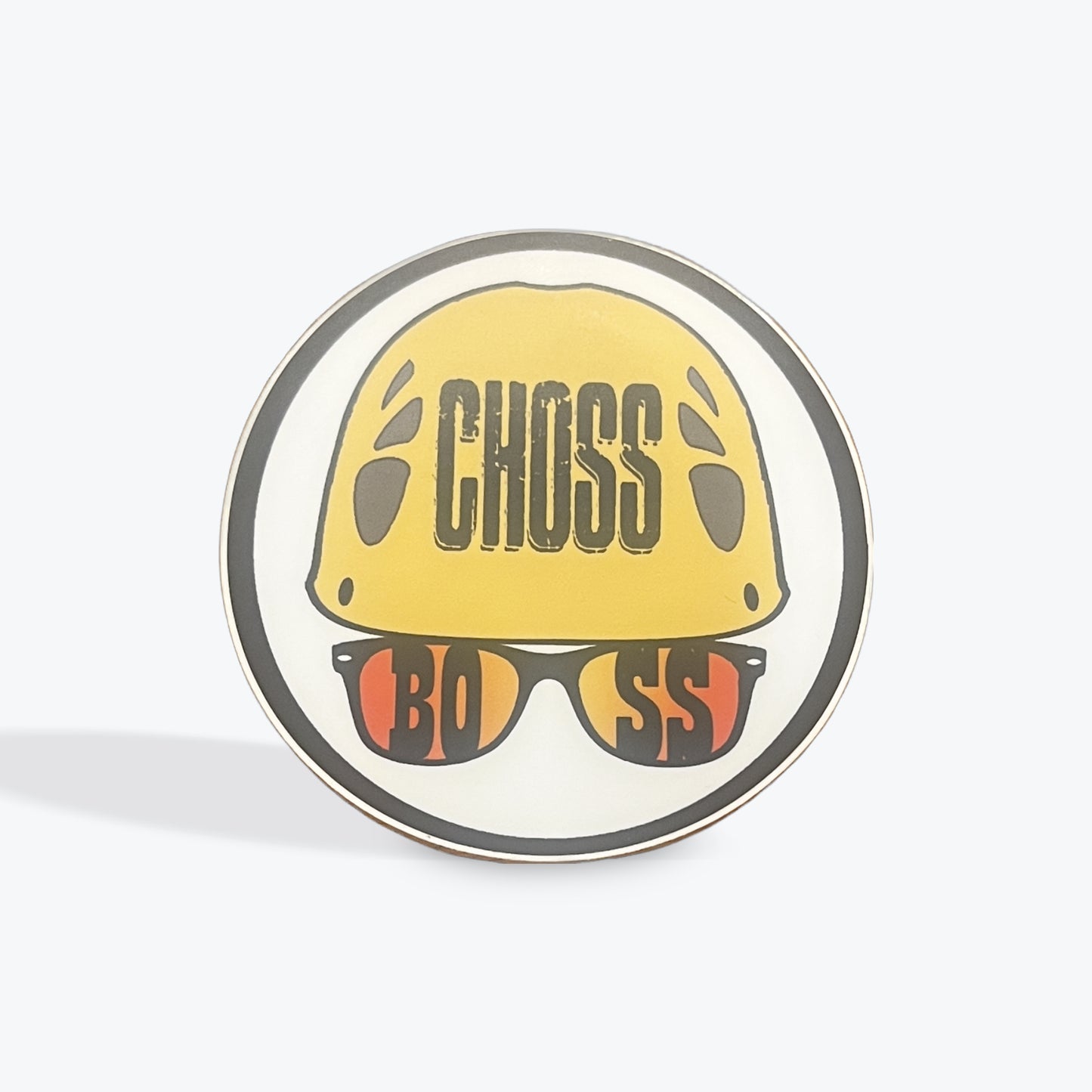 Choss Boss Sticker