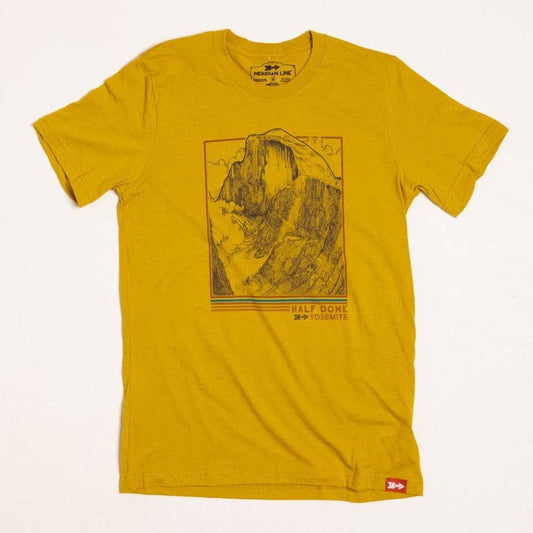 Half Dome Icon Tee - Prebook: Gold Heather, S