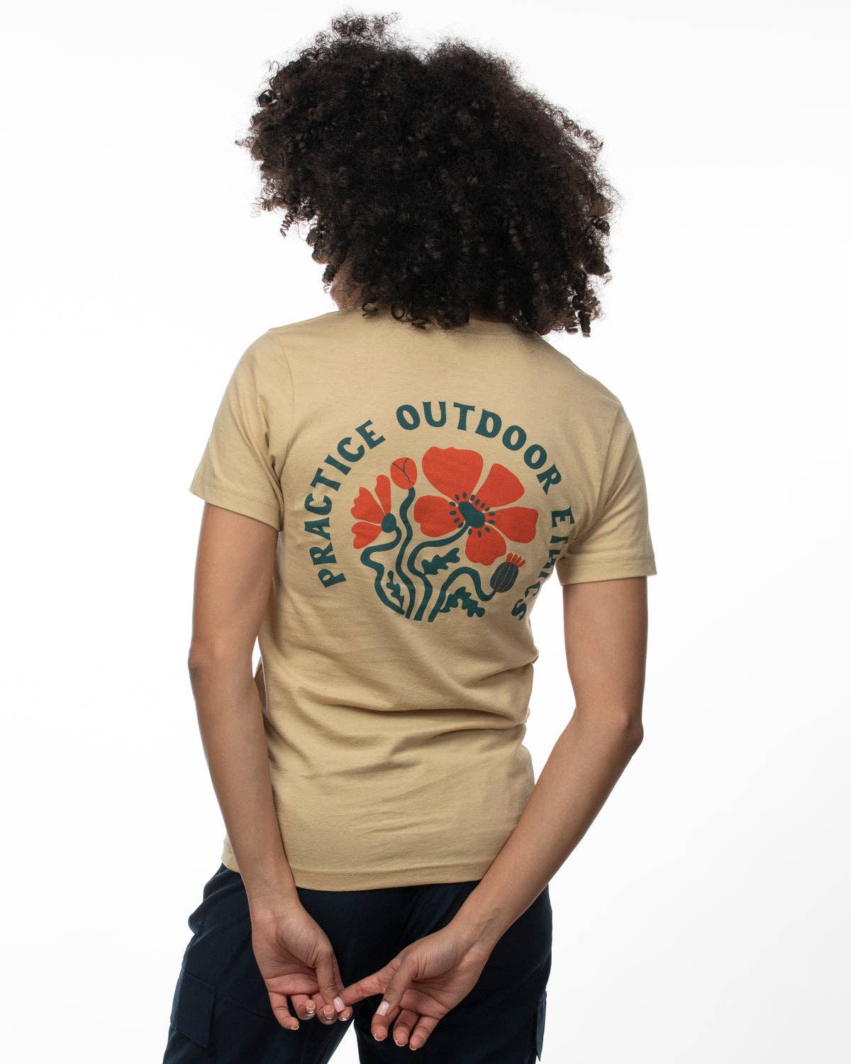 Leave No Trace Tee: XS, Palm Leaf