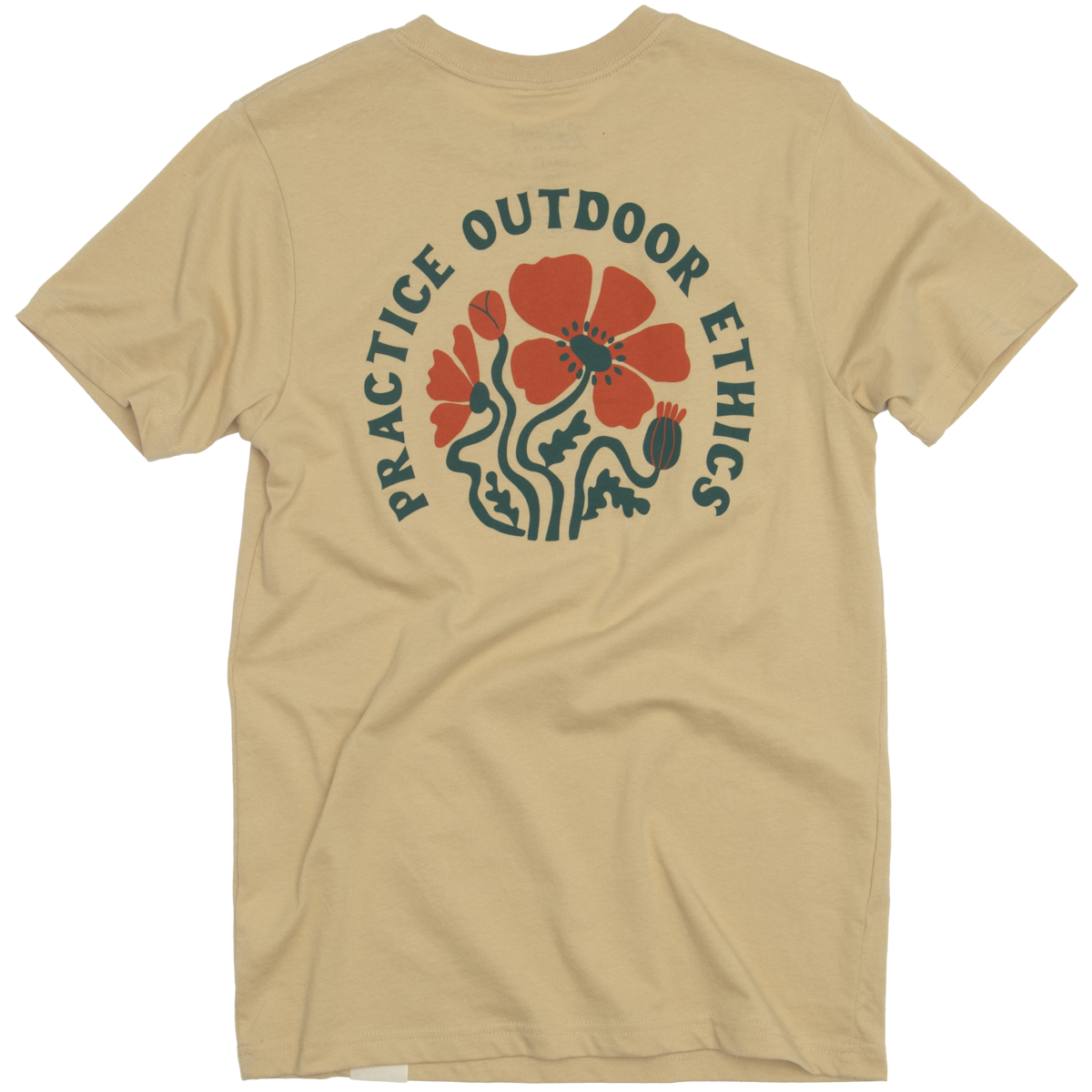 Leave No Trace Tee: XS, Palm Leaf