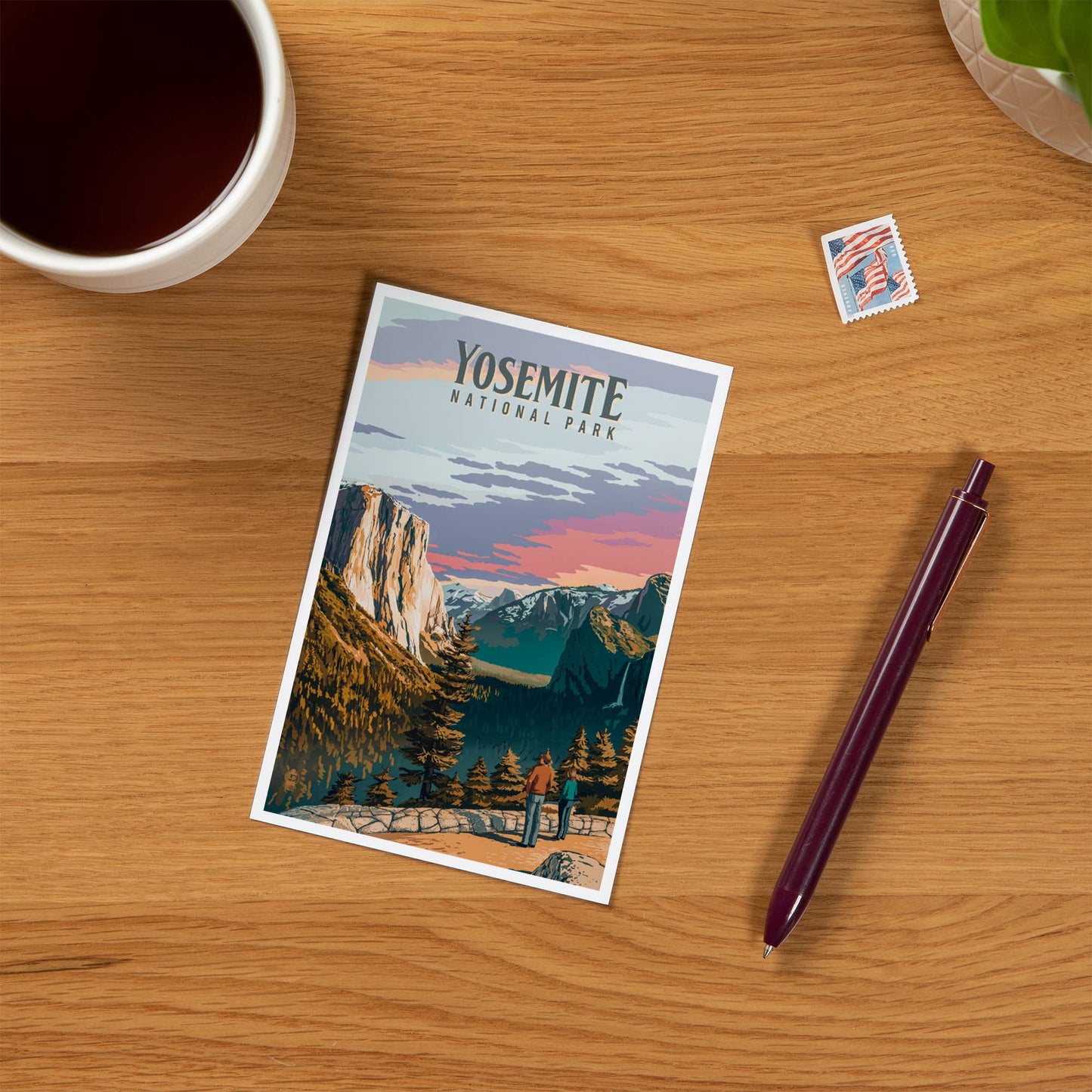 PREMIUM POSTCARDS Yosemite National Park, California
