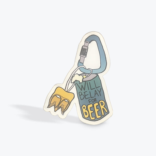 Will belay for beer