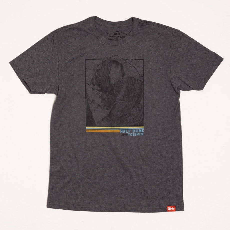 Half Dome Icon Tee - Prebook: Gold Heather, S