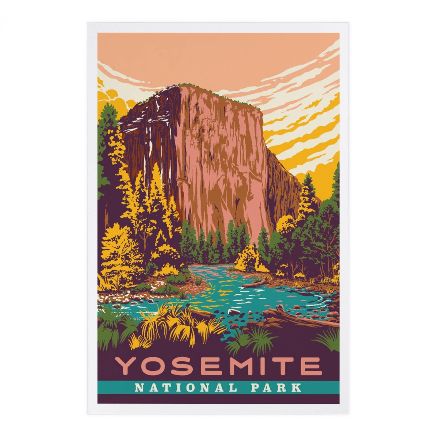 PREMIUM POSTCARDS Yosemite National Park, California 2