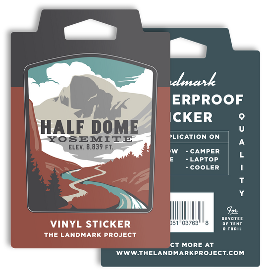 Half Dome Sticker