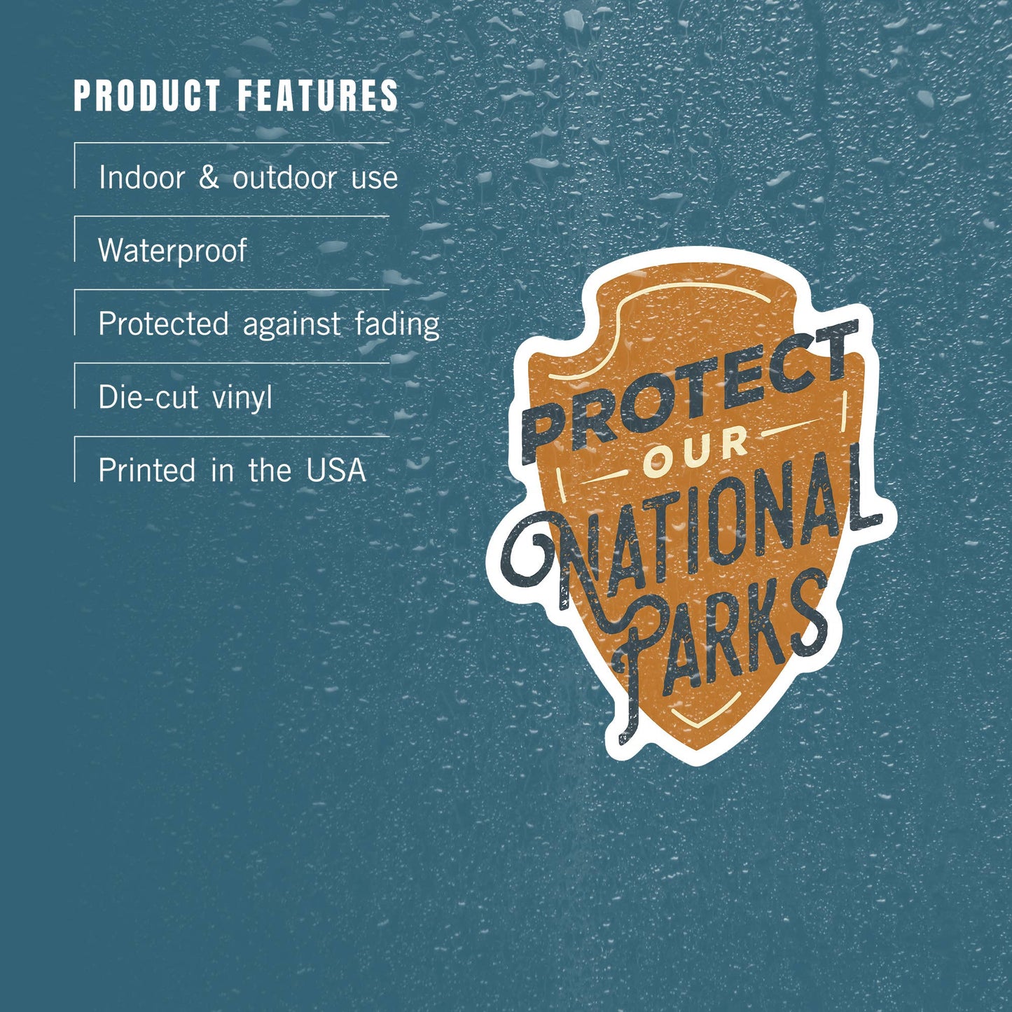 STICKER Protect Our National Parks