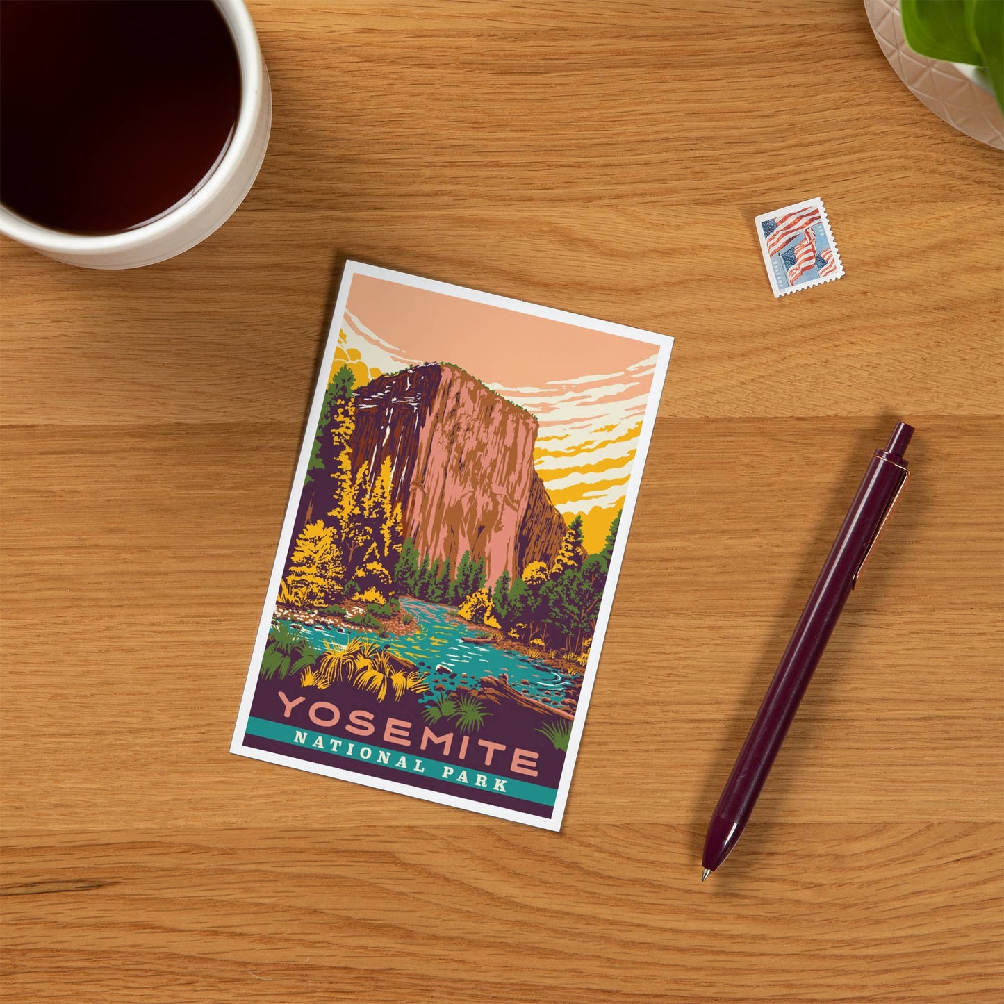 PREMIUM POSTCARDS Yosemite National Park, California 2