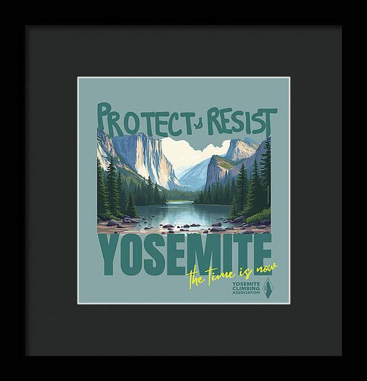 Protect and Resist  1 | Framed Print