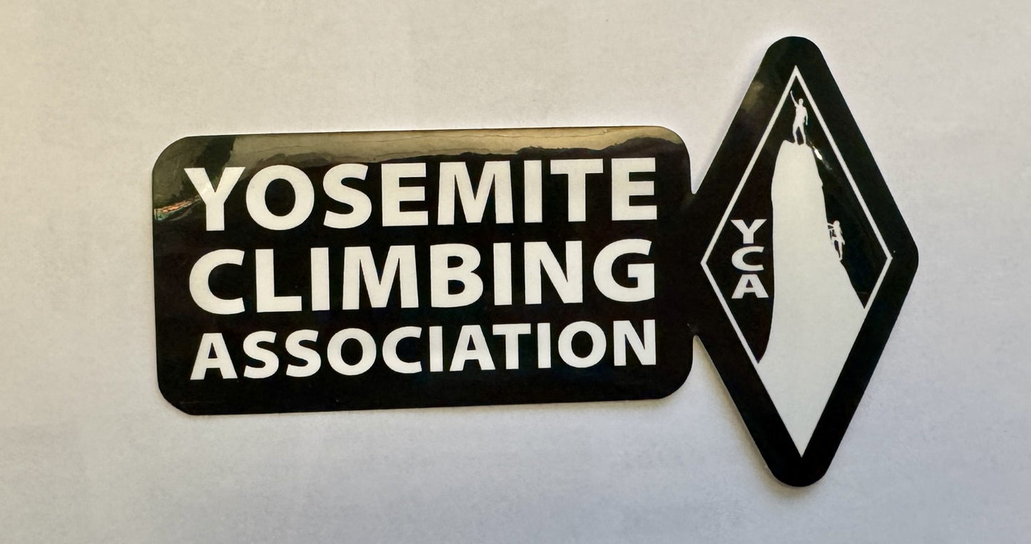 YCA Bumper Sticker Black