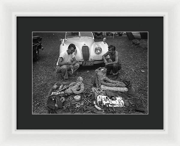 Warren Harding and Frank Tarver 2 - Framed Print