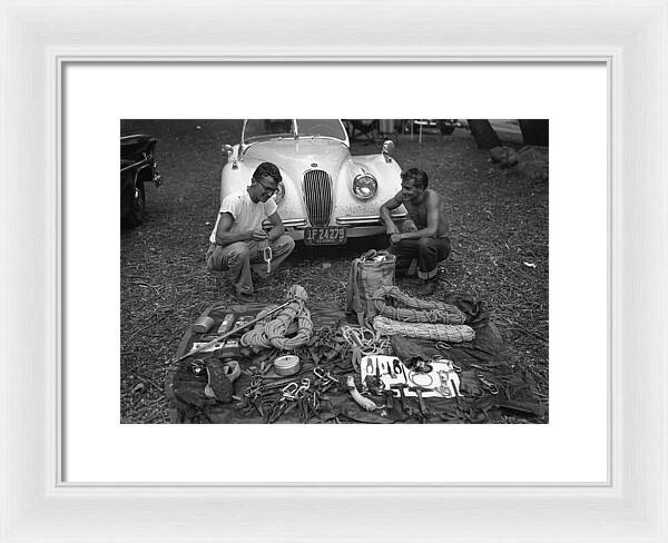 Warren Harding and Frank Tarver 2 - Framed Print