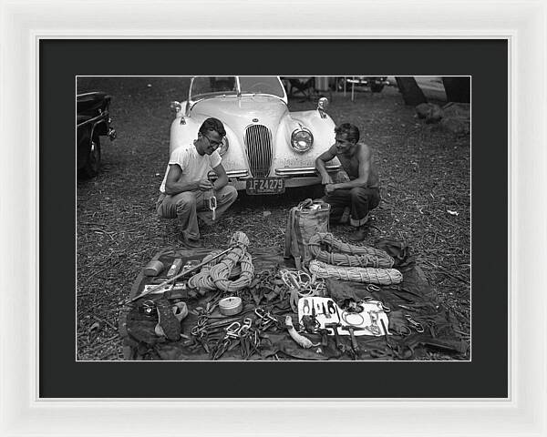 Warren Harding and Frank Tarver 2 - Framed Print