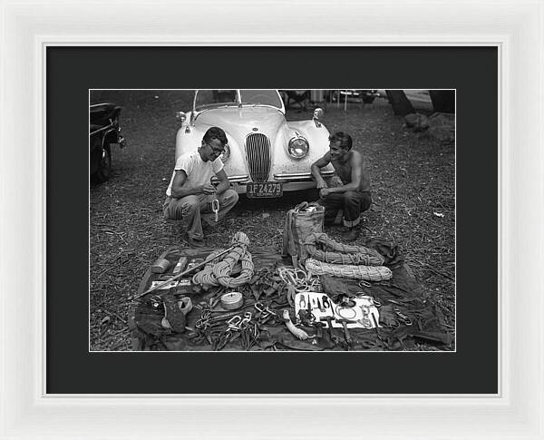 Warren Harding and Frank Tarver 2 - Framed Print