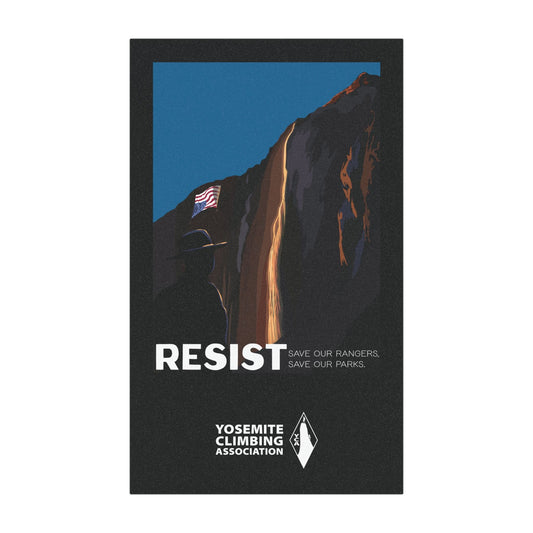 RESIST | Yosemite Climbing Association Car Magnet