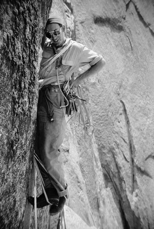 Royal Robbins on Half Dome First ascent | Photo Print