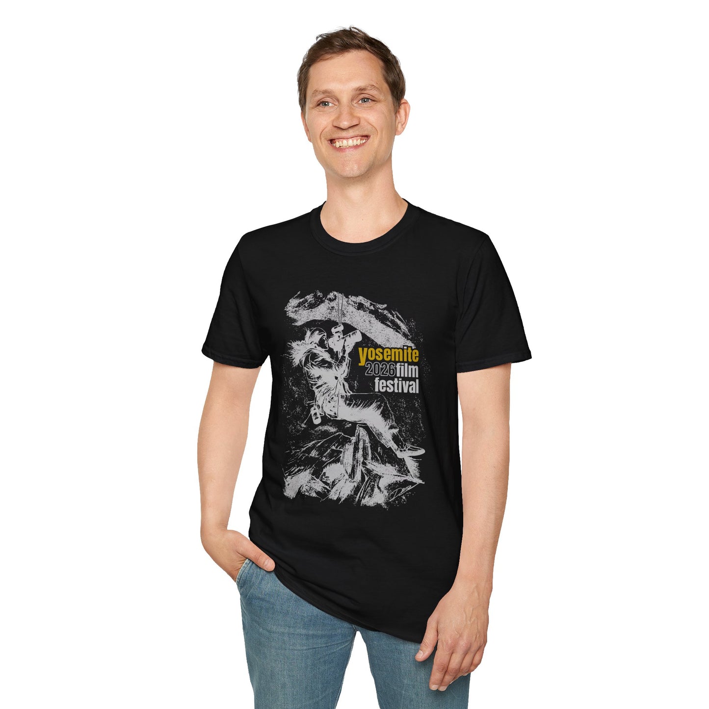 Drawing by Dimas Byu Perkasa | Unisex Softstyle T-Shirt