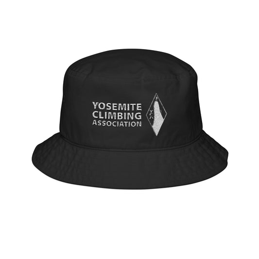 Yosemite Climbing Association Embroidered Bucket Hat - Adventure Gear for Outdoor Enthusiasts