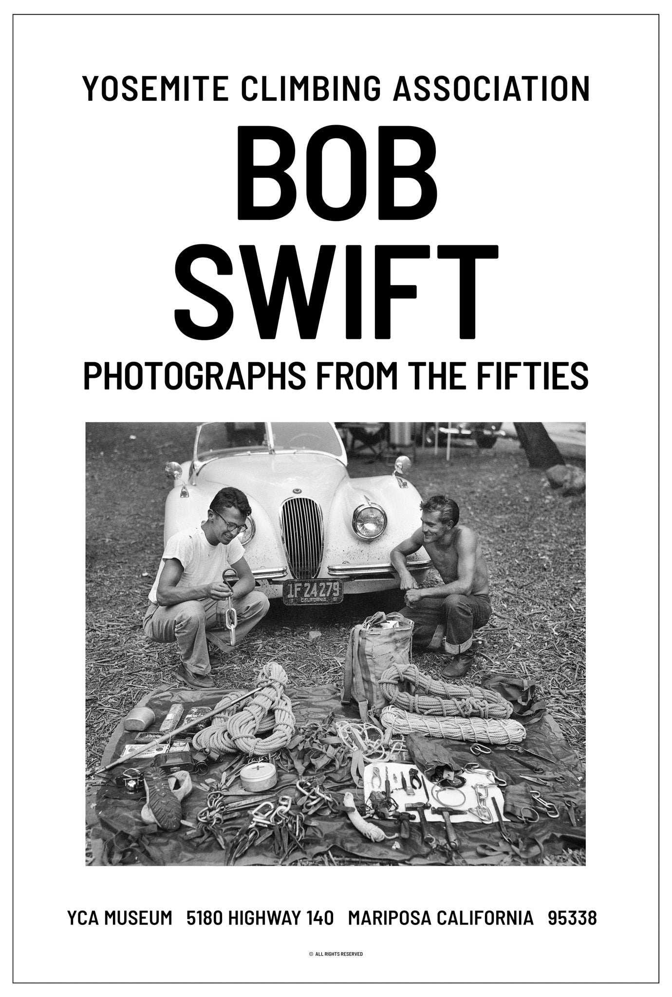 Bob Swift Photograph of Frank Tarver & Warren Harding | Poster 24x36