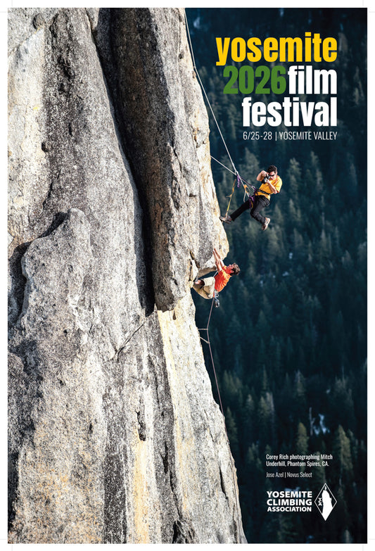 Yosemite Film Festival 2026 — Cory Rich | 20x30 Poster