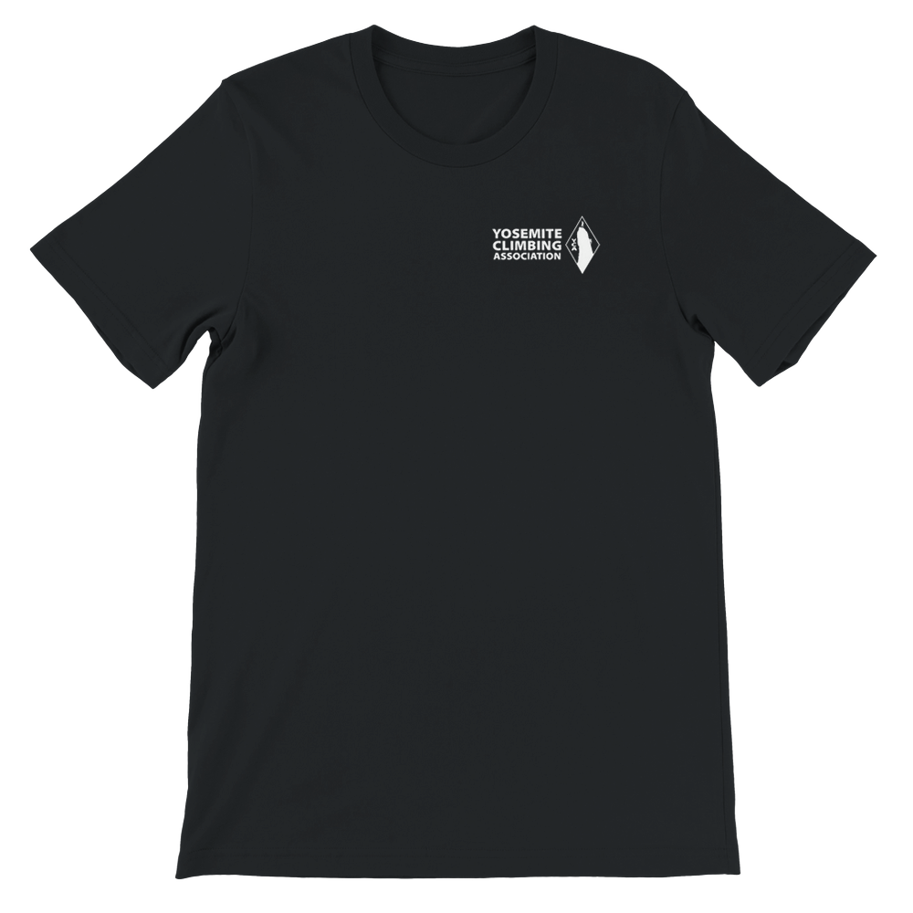 RESIST - Save Our Rangers, Save Our Parks | Unisex T-Shirt | Print on Back. Small YCA Logo Upper Left Front.