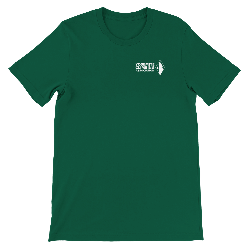 RESIST - Save Our Rangers, Save Our Parks | Unisex T-Shirt | Print on Back. Small YCA Logo Upper Left Front.