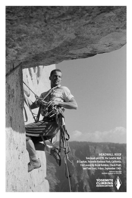 Headwall Roof | Tom Frost Photo | 16" x 24" Poster