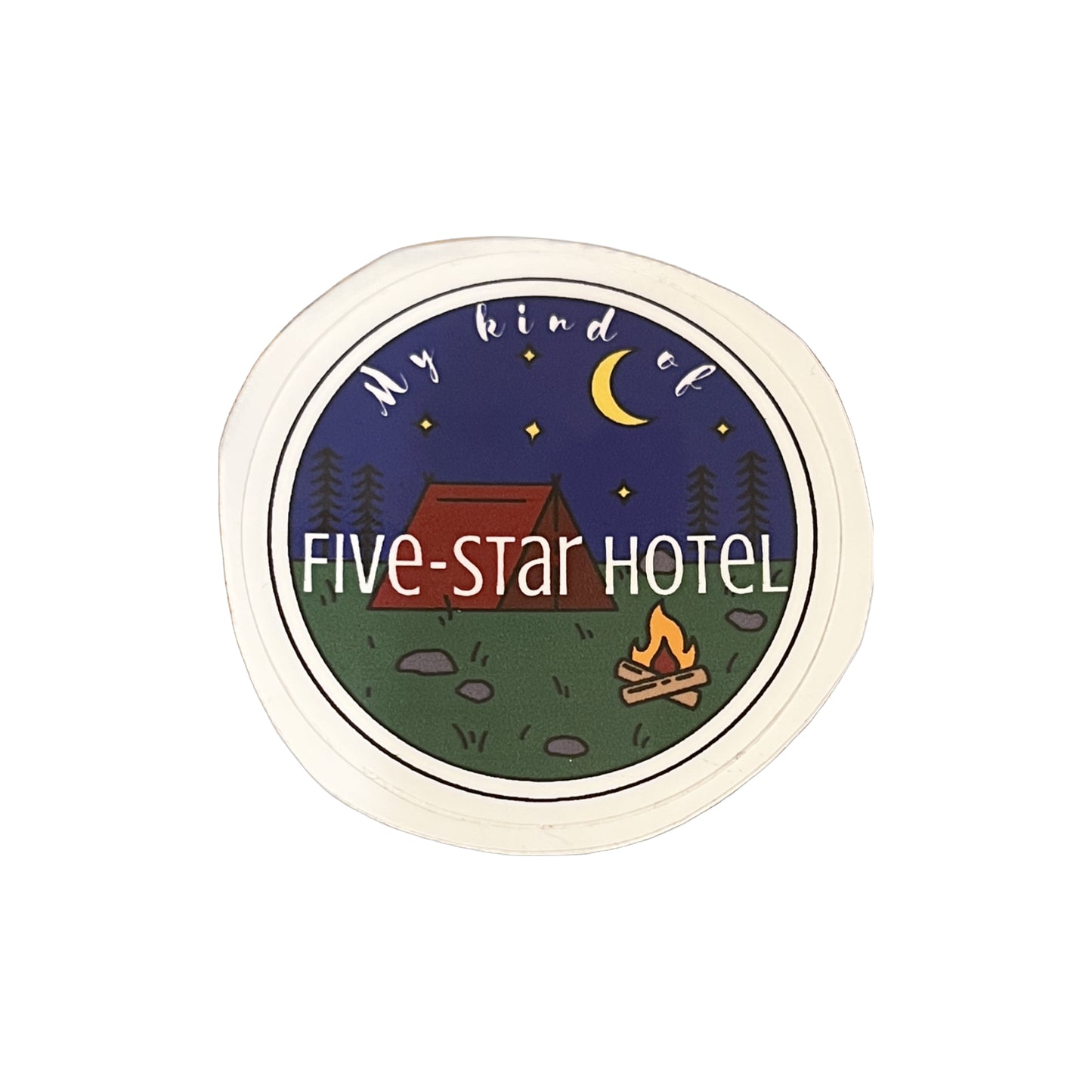 My Kind of 5-Star Hotel Sticker