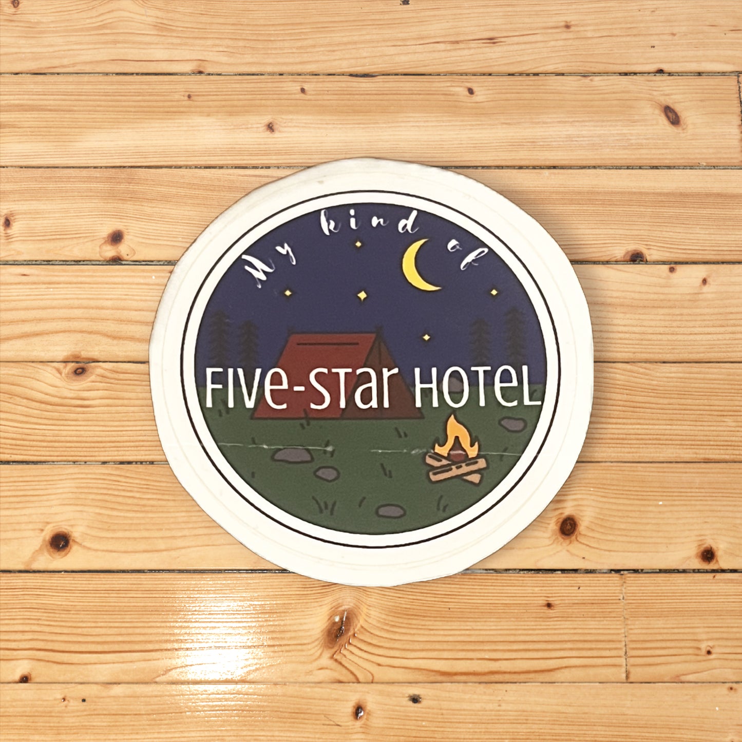 My Kind of 5-Star Hotel Sticker